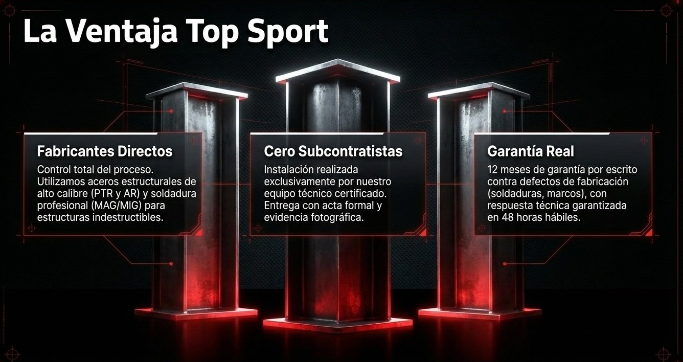La Ventaja Top Sport: Fábrica Directa sin intermediarios. Control total de la cadena de suministro y manufactura 100% mexicana.